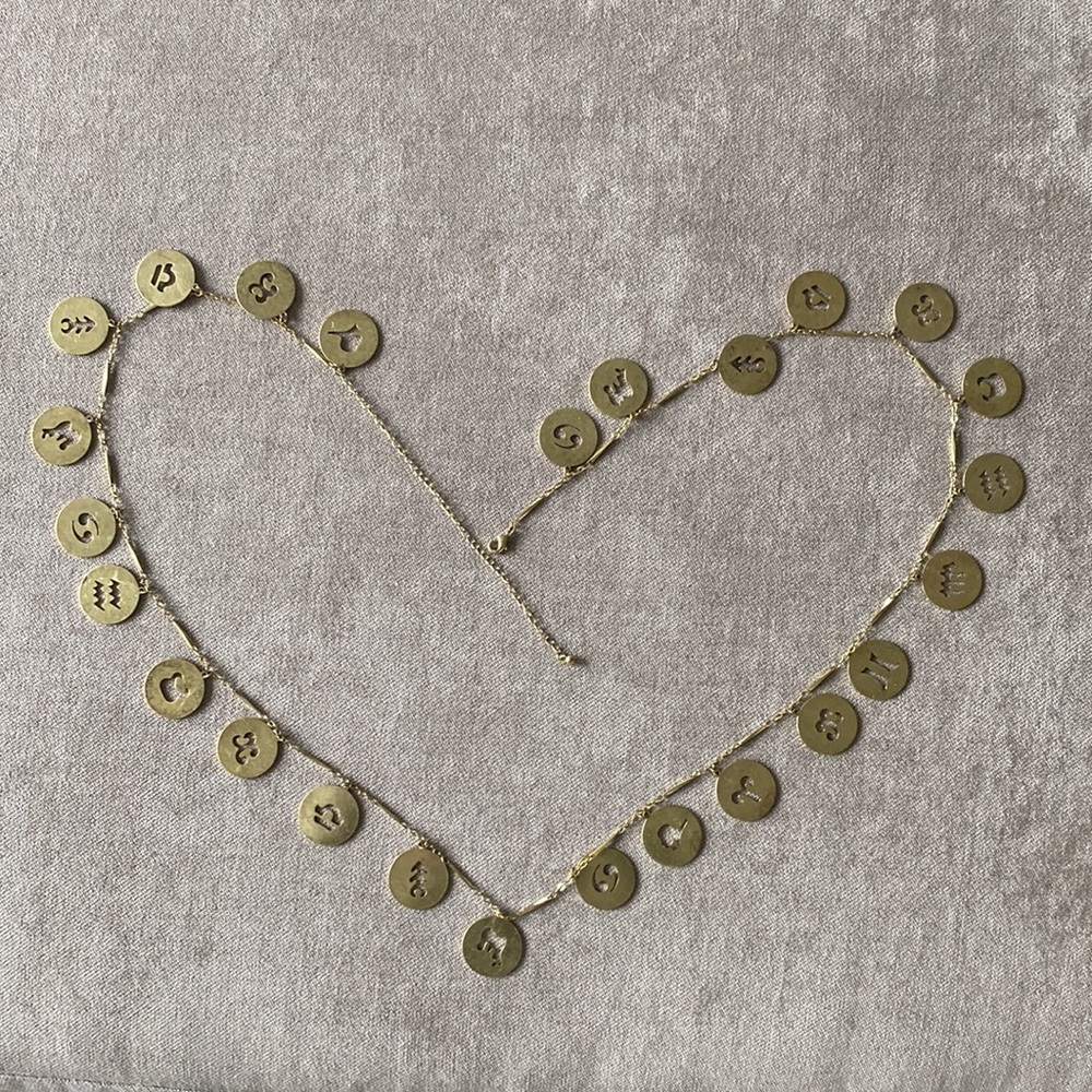 Zodiac Charm Belt by L’Academie